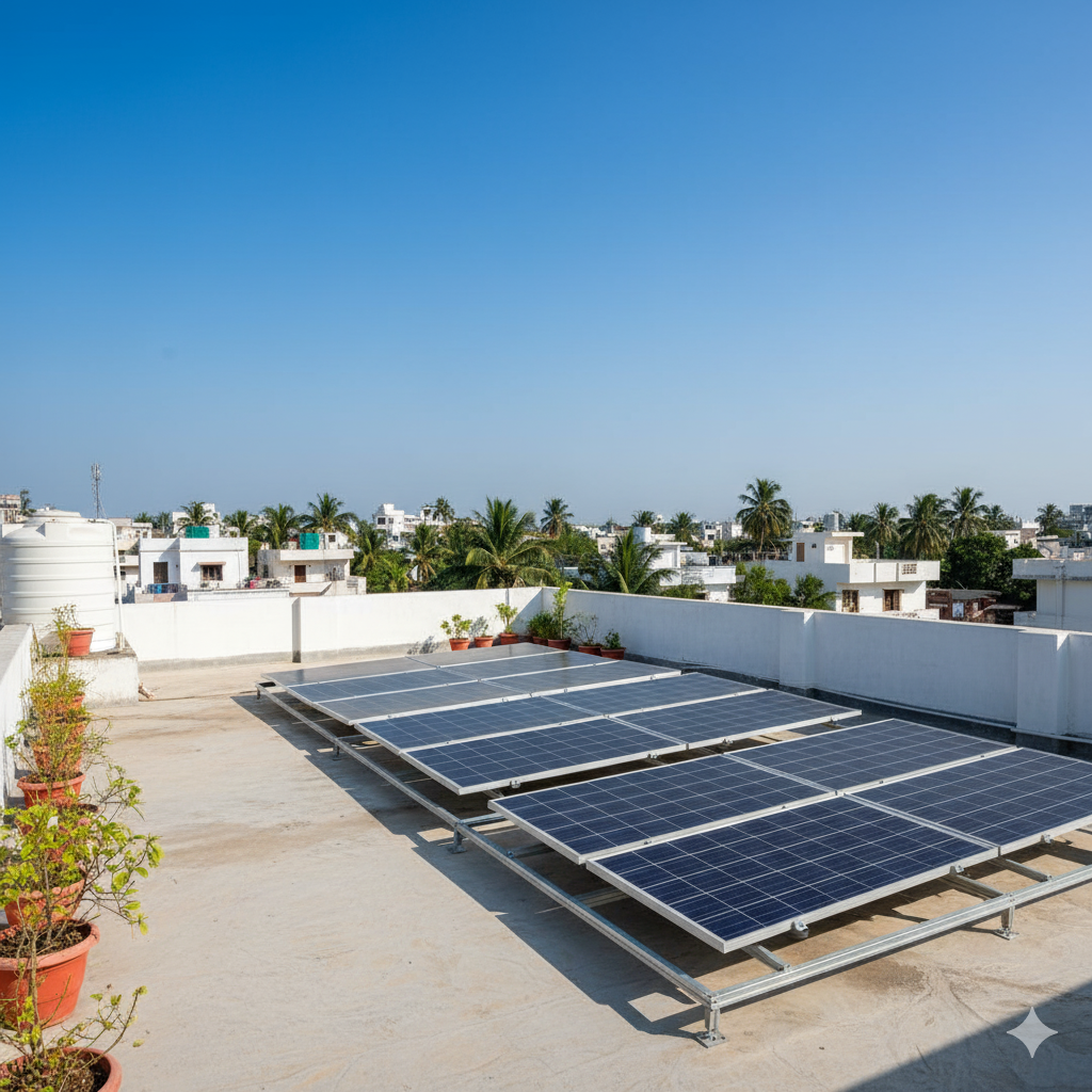 Solar project 6 — rooftop installation thumbnail